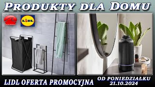 LIDL  Nowa Oferta Promocyjna Od Poniedziałku 21102024  Dla Domu [upl. by Swirsky]