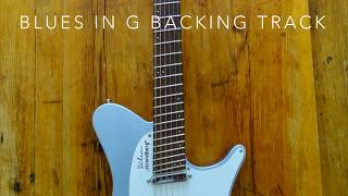 BLUES IN G BACKING TRACK [upl. by Fedora]