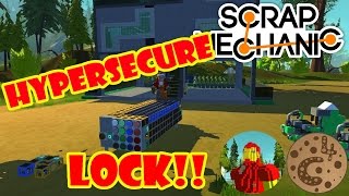 programmable lock  Secure your house Scrap Mechanic HD [upl. by Lebaron]