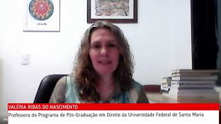 Apresentação da professora Drª Valéria Ribas do Nascimento  Docente do PPGD  UFSM [upl. by Akena]