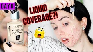 OMGCatrice HD LIQUID COVERAGE FOUNDATION First Impression Review amp Demo 15 DAYS OF FOUNDATION [upl. by Davena]