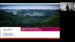 Linguistic Research Skills Experiences from the Amazon [upl. by Agosto]