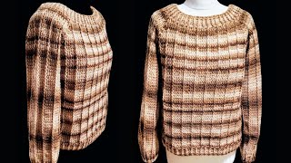 pull relief crochet top down 😊tt tailles 🧚‍♀️🧚‍♀️pas a pastutorial crochet knitting handmade 😊 [upl. by Jereme]