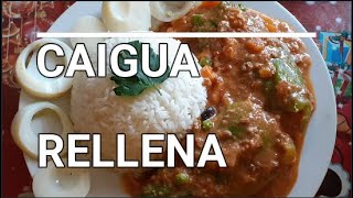 Caigua rellena  Receta fácil y sencillo [upl. by Kalikow]