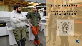 Studiebesök hos Träugglan Fabian af Ugglas [upl. by Deach497]