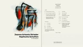 Jeanne Artemis  Haptische Schatten for Violoncello Quintet w score [upl. by Akimal]