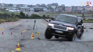 Jeep Grand Cherokee moose test  the full story [upl. by Sineray480]