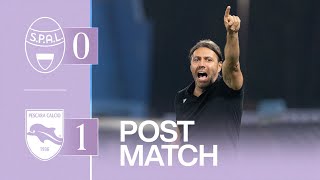 Il post partita di SPAL  Pescara [upl. by Ronni]