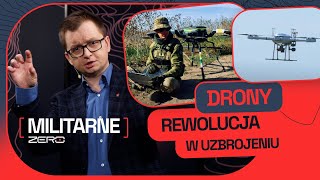 MILITARNE ZERO 4 WOJNA DRONÓW KONFLIKT ZBROJNY NOWEJ GENERACJI [upl. by Ahsemed]