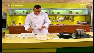 Receta Bacalao con salsa de almendras [upl. by Hplodur]