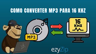 Como Converter MP3 para 16kHz Online Guia Simples [upl. by Ive]