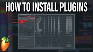 How to Install a VST in FL Studio  FL studio Installing Plugins [upl. by Sivek]