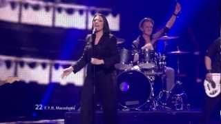 KALIOPI  CRNO I BELO  live  FINAL Eurovision Song Contest 2012 [upl. by Yeleak]