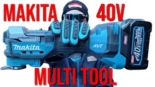 Makita 40v MultiTool Review Does XGT have more Power than LXT [upl. by Hillman]