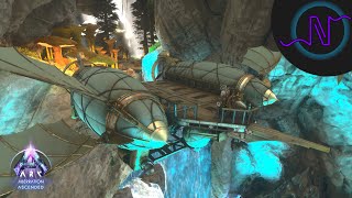 Building a Zeppelin The Only Way to Fly on Aberration  ARK Survival Ascended Aberration LE73 [upl. by Trinity647]