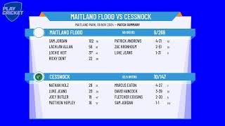 Maitland Flood v Cessnock [upl. by Wagner]