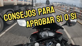 Como es el Examen Practico de Moto en Chile en 2024 41 [upl. by Laemsi143]