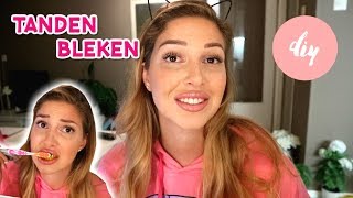 DIY TANDEN BLEKEN 😱amp CASTOR OLIE ALS WIMPERSERUM TEST [upl. by Sacci840]