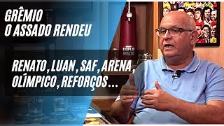 Grêmio Romildo falou sobre Luan SAF Renato  Vai sair “Situação excepcional”  Arena e Olímpico [upl. by Notna]