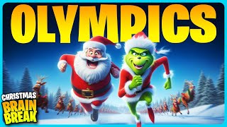 Christmas Olympics 🎁 Brain Break for Kids 🎁 Just Dance 🎁 Danny GoNoodle [upl. by Holofernes218]