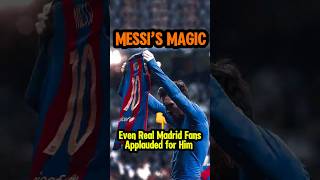 Messis Magic Moment 2011s Unbelievable Solo Goal messi realmadrid barcelona footballshorts [upl. by Gardal]