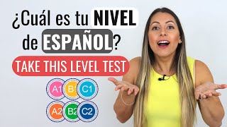 What is YOUR Spanish level Take this test  Prueba de Nivel de español A1 A2 B1 B2 C1 C2 [upl. by Eckardt673]