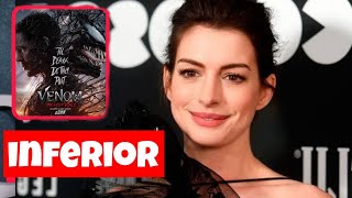 Anne Hathaway Gives Her Reaction to Tom Hardy’s New Film Venom The Last Dance [upl. by Haeckel660]