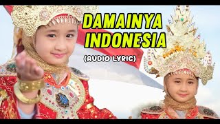 Damainya Indonesia Fahmy Arsyad Said  Aishwa Nahla Karnadi cover Audio Lyric [upl. by Carolyne]