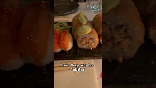 MINI VLOG SALE MAL  vomitamos todo 🤮😬 sushi vlog parati viral [upl. by Arondel28]