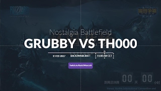 Nostalgia Battlefield  WB Final Team Grubby vs Team TH000 [upl. by Zohara]