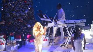 Mariah Carey Hark the Herald Angels Sing Beacon 12 5 17 [upl. by Llydnek]