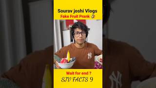 Fake Fruit Prank 🤣facts ‎souravjoshivlogs7028 shorts [upl. by Sibylle]