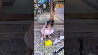 My Daughter Was Kicked Out By Dad And Met A Kind Manfatherlove cutebaby funny family [upl. by Ataner]