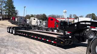 2020 Trail King 55 Ton Lowboy [upl. by Naerb]