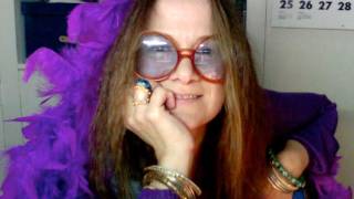 How I transform into Janis Joplin Hippie style [upl. by Odnumde]