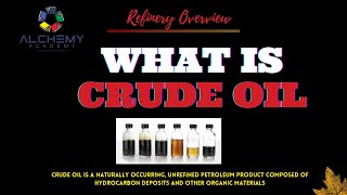 What is crude oil [upl. by Ailey245]