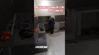 mesada de porcelanatos para cocina [upl. by Bust]