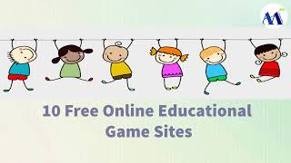 10 Free Online Educational Game Sites education games online [upl. by Aitnauq]