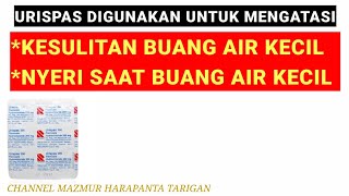 OBAT SUSAH BUANG AIR KECIL  URISPAS 200 MG [upl. by Farhsa]