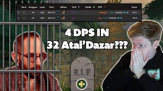 How the FASTEST 32 Atal’Dazar Was Timed Abusing 4 DPS [upl. by Dillon]