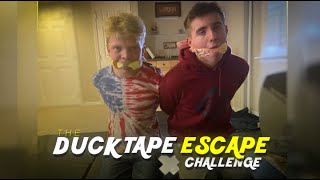 The Ultimate Duct Tape Escape Challenge  You Wont Believe How Fun This Was😂 [upl. by Annalla212]