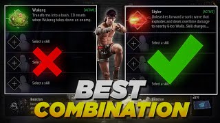 Best  Clash Squad  Skill Combination  New Character Combination in free fire   After update [upl. by Kind308]