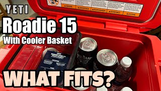 What fits in the Yeti Roadie 15 [upl. by Anrahc449]