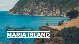 The Tassie MTB Road Trip Maria Island [upl. by Ahsikat]