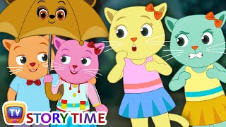 Kittens and Fake Rain  Cutians Cartoon Comedy Show For Kids  ChuChu TV Funny Videos [upl. by Enomis]