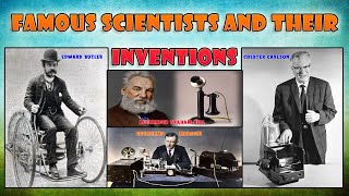 Top scientists and their inventions  Important Inventions amp Discoveries  Greatest scientists [upl. by Amsirahc]