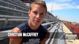 Why Play Multiple Sports Christian McCaffrey Interview  Reebok ATV 19 [upl. by Anitsrik610]