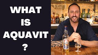 What Is Aquavit Lets Talk Drinks [upl. by Nohcim]