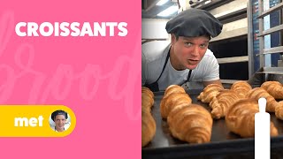 ğŸ¥ HOE MAKEN WE ROOMBOTER CROISSANTS IN ONZE AMBACHTELIJKE BAKKERIJ  Bakflix 38 [upl. by Aksel]