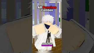 ALL PUNCHES COMBOS  jujutsushenanigans roblox foryou shenanigans jjk jjs anime gojo choso [upl. by Mersey]